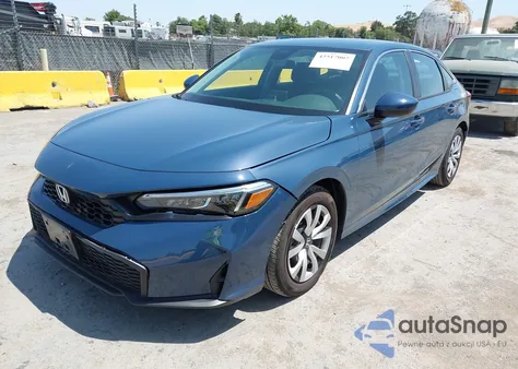 2025 Honda Civic Lx from USA, damaged, VIN 2HGFE2F29SH528412